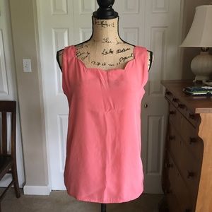 Sara Stephen CORAL colored top size S